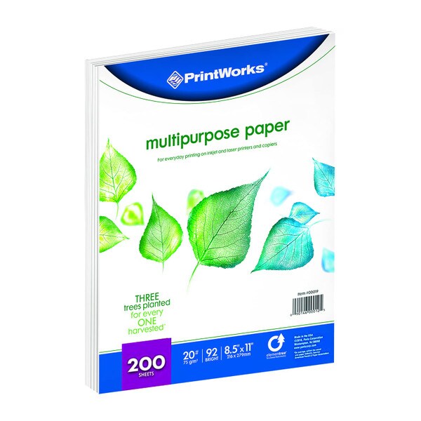 Multipurpose Paper 200 Sheet White